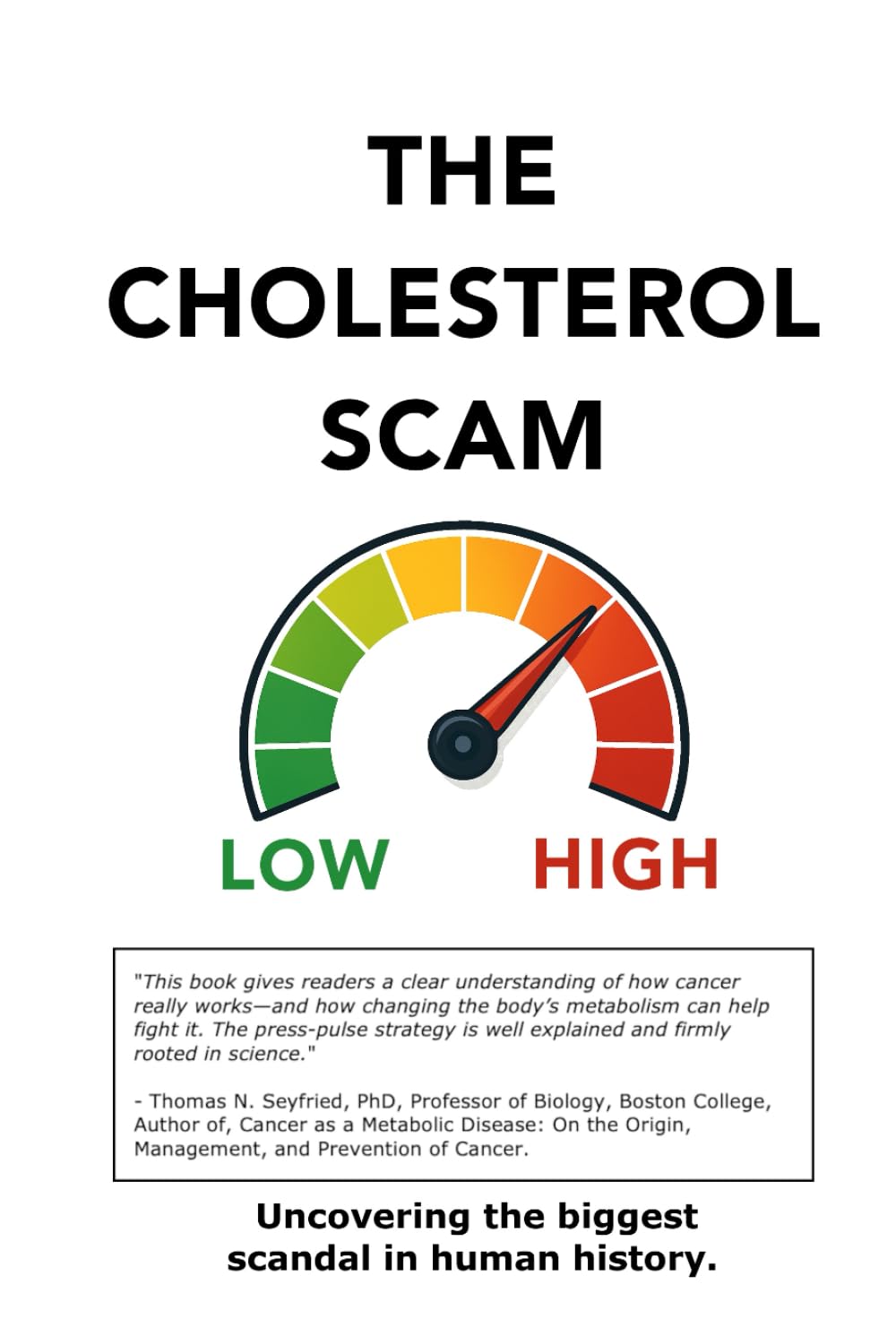 Book cover: The Cholesterol Scam